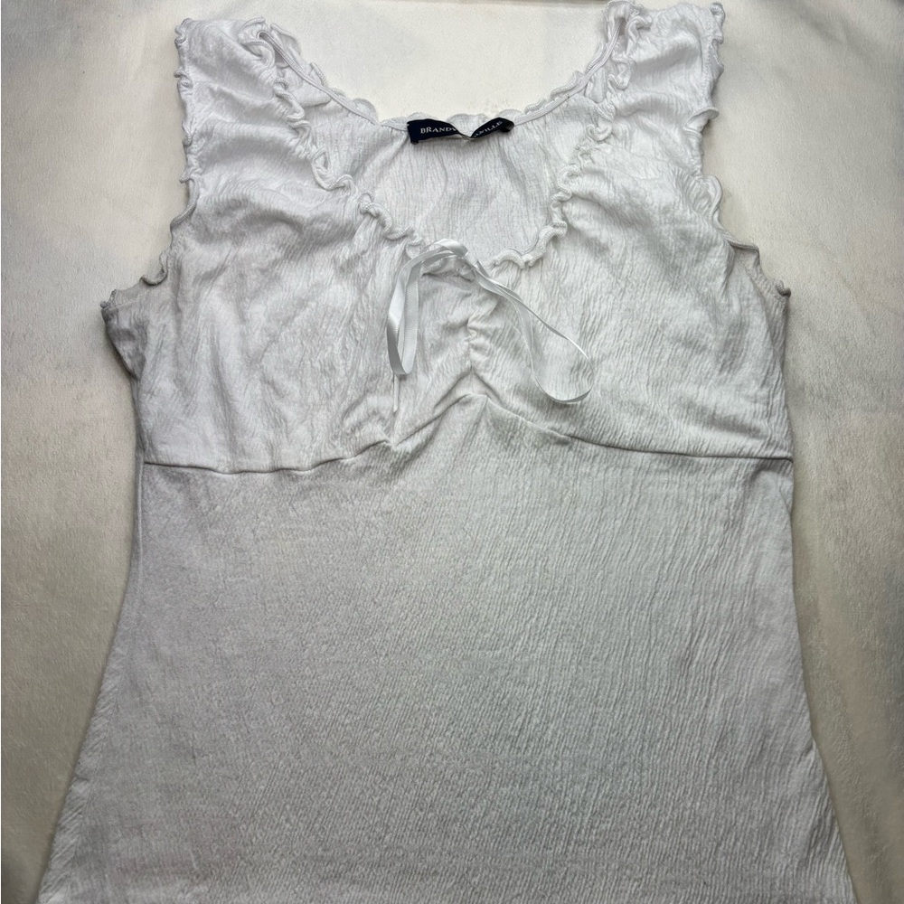 brandy melville white top
